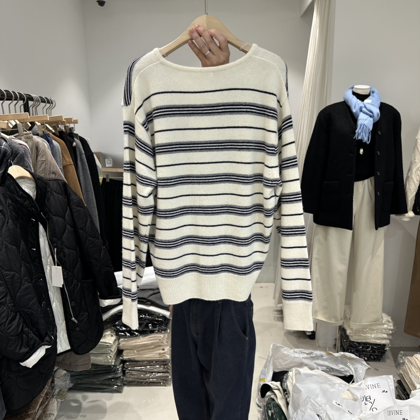 IRVINE東大門㊣代購女裝新款熱賣推薦休閑職業25秋冬針織衫IRVINE針織衫