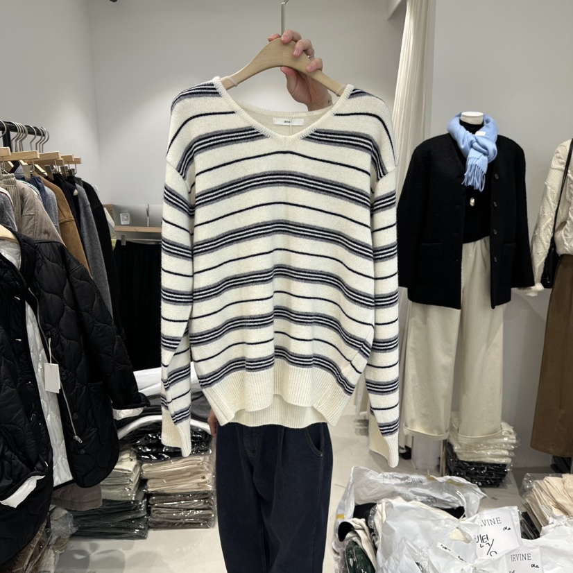 IRVINE東大門㊣代購女裝新款熱賣推薦休閑職業25秋冬針織衫IRVINE針織衫