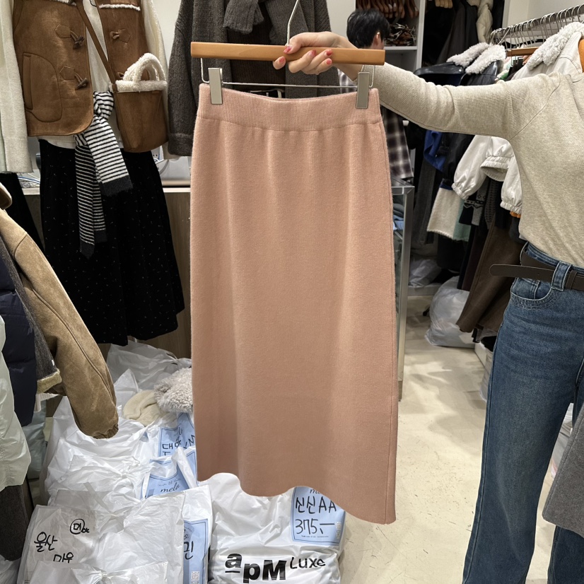 MELO東大門㊣代購女裝新款時尚熱賣真品休閑25秋冬職業長裙MELO長裙