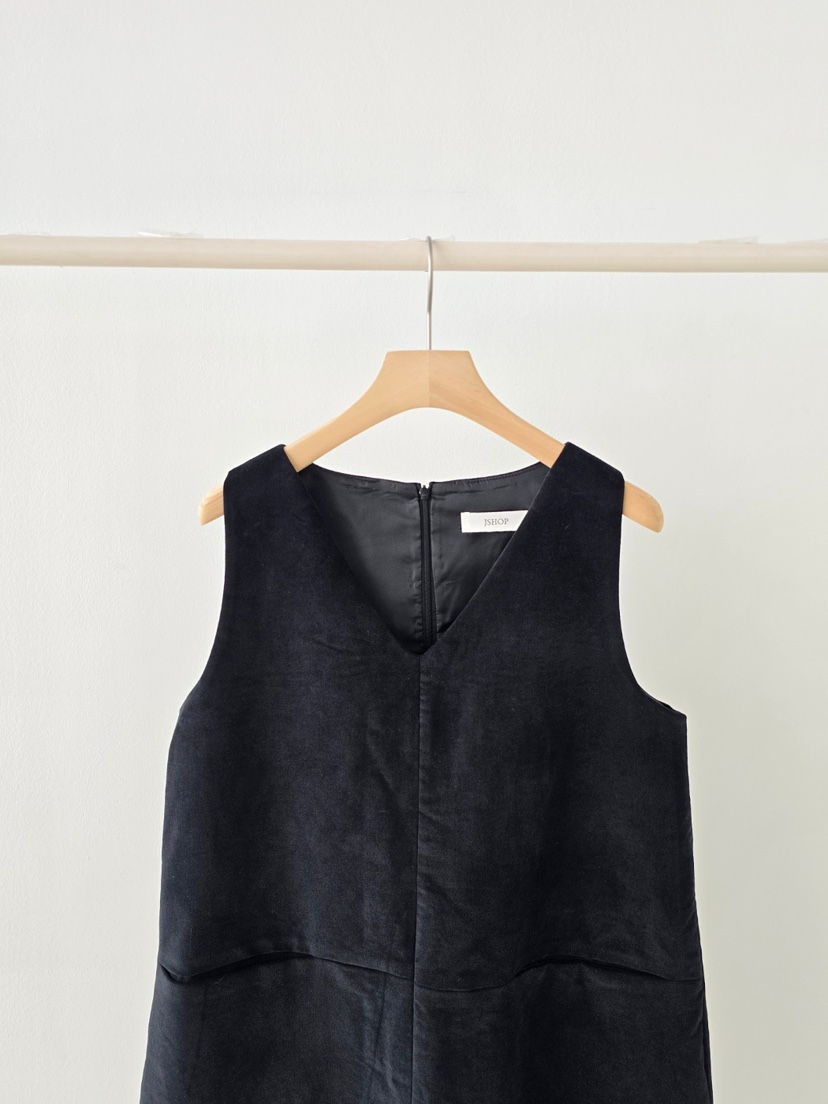 J SHOP東大門㊣實拍女裝新款人氣休閑25秋冬真品連衣裙羅紋J_SHOP連衣裙