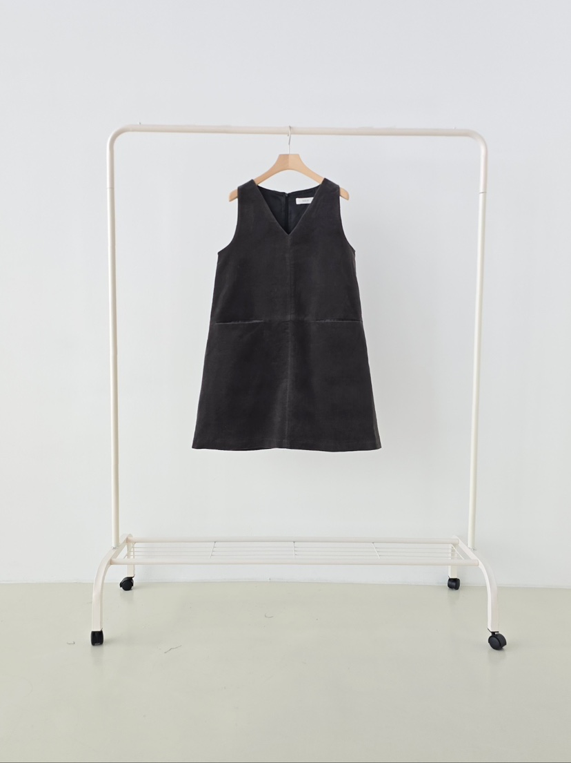 J SHOP東大門㊣實拍女裝新款人氣休閑25秋冬真品連衣裙羅紋J_SHOP連衣裙