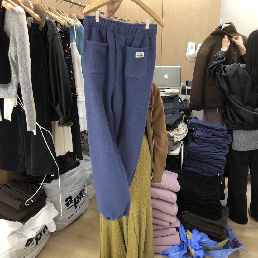 VILLABUTTON東大門㊣代購女裝新款推薦休閑熱賣人氣25秋冬休閑褲VILLABUTTON休閑褲