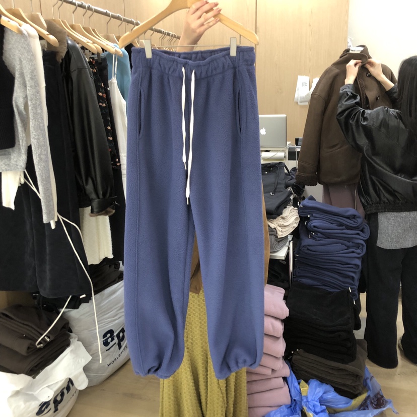 VILLABUTTON東大門㊣代購女裝新款推薦休閑熱賣人氣25秋冬休閑褲VILLABUTTON休閑褲