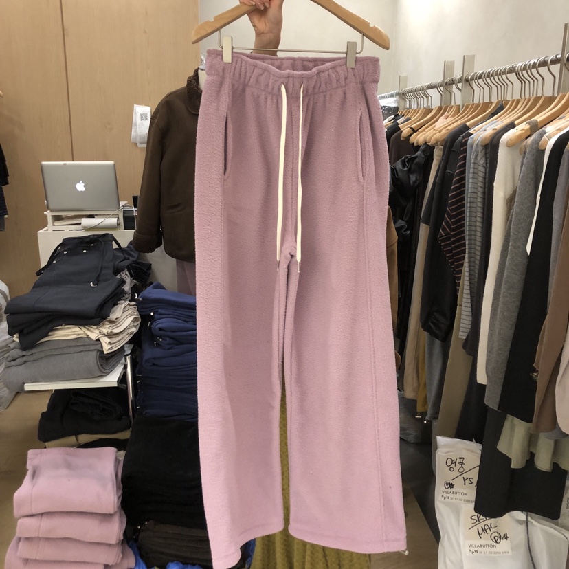 VILLABUTTON東大門㊣代購女裝新款推薦休閑熱賣人氣25秋冬休閑褲VILLABUTTON休閑褲圖色7