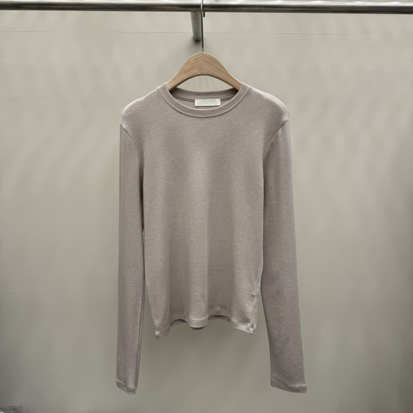 EOOB/LAMEREI韓國代購㊣女士新品職業時尚真品長袖T恤羊毛EOOB/LAMEREI長袖T恤圖色2