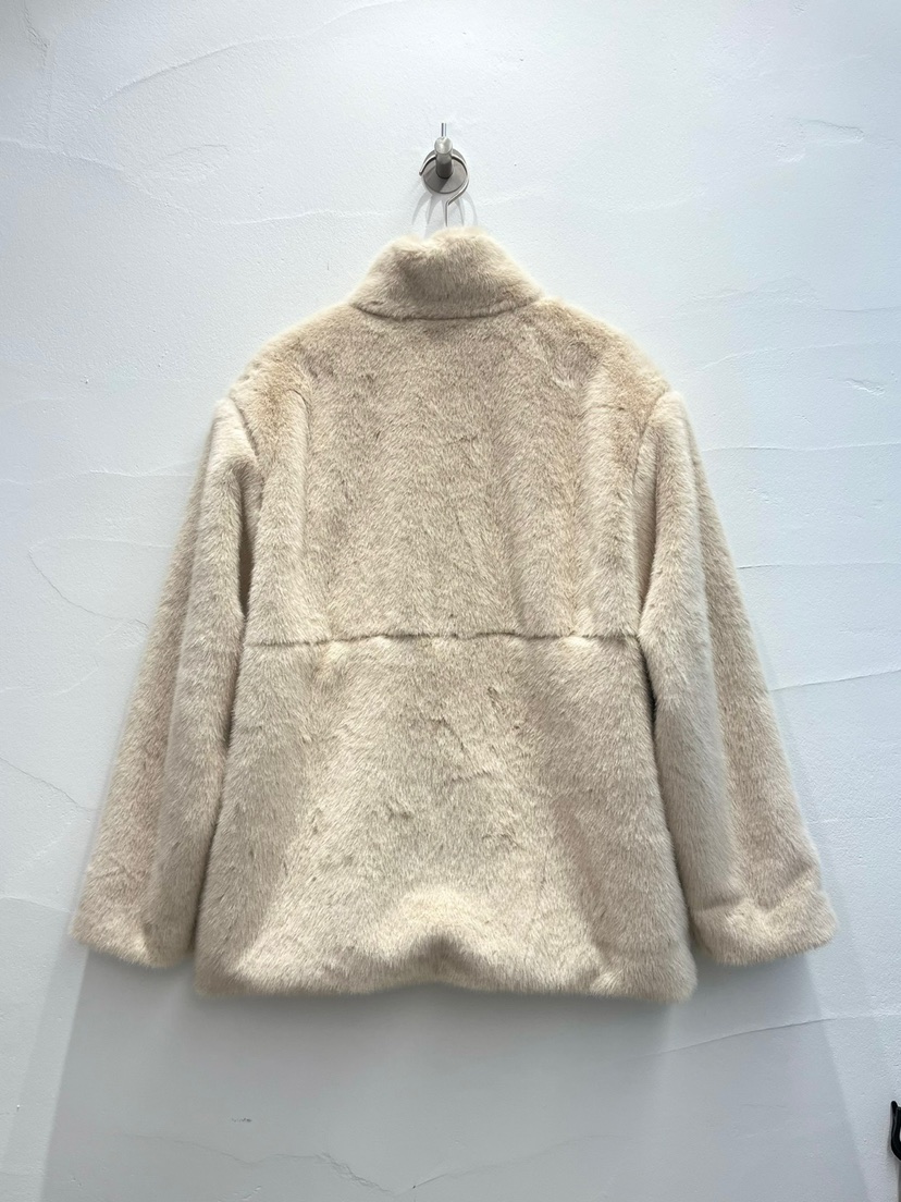 BROWN PAPER-S韓國直郵㊣女裝新款熱賣時尚推薦衛衣拉鏈貂皮BROWN PAPER-S衛衣