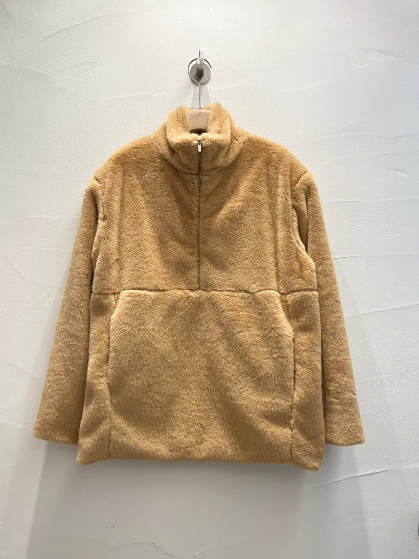 BROWN PAPER-S韓國直郵㊣女裝新款熱賣時尚推薦衛衣拉鏈貂皮BROWN PAPER-S衛衣圖色1