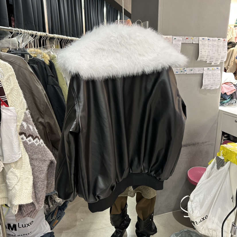 MOMAZU韓國直郵㊣女士新款休閑真品25秋冬職業人氣熱賣夾克鵝MOMAZU夾克