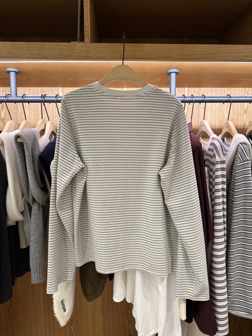 HI YANN東大門㊣代購女士新款職業休閑人氣推薦熱賣長袖T恤HI YANN長袖T恤