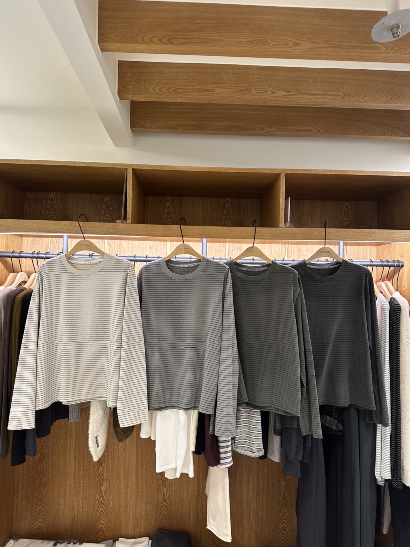 HI YANN東大門㊣代購女士新款職業休閑人氣推薦熱賣長袖T恤HI YANN長袖T恤