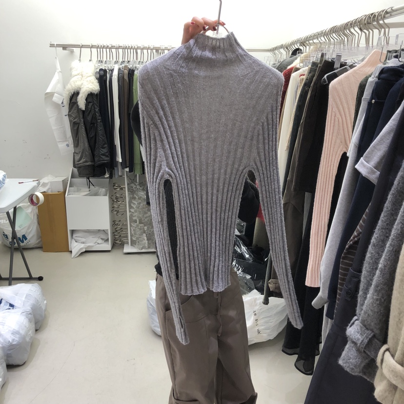 PADO東大門㊣實拍女裝新品休閑推薦時尚職業25秋冬針織衫馬海毛PADO針織衫圖色3