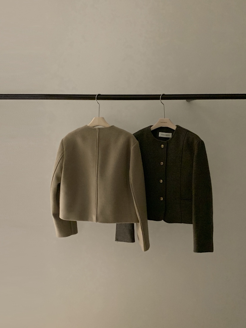 ANDYOUBROWN東大門㊣直郵女裝新款時尚真品25秋冬熱賣夾克羊毛ANDYOUBROWN夾克