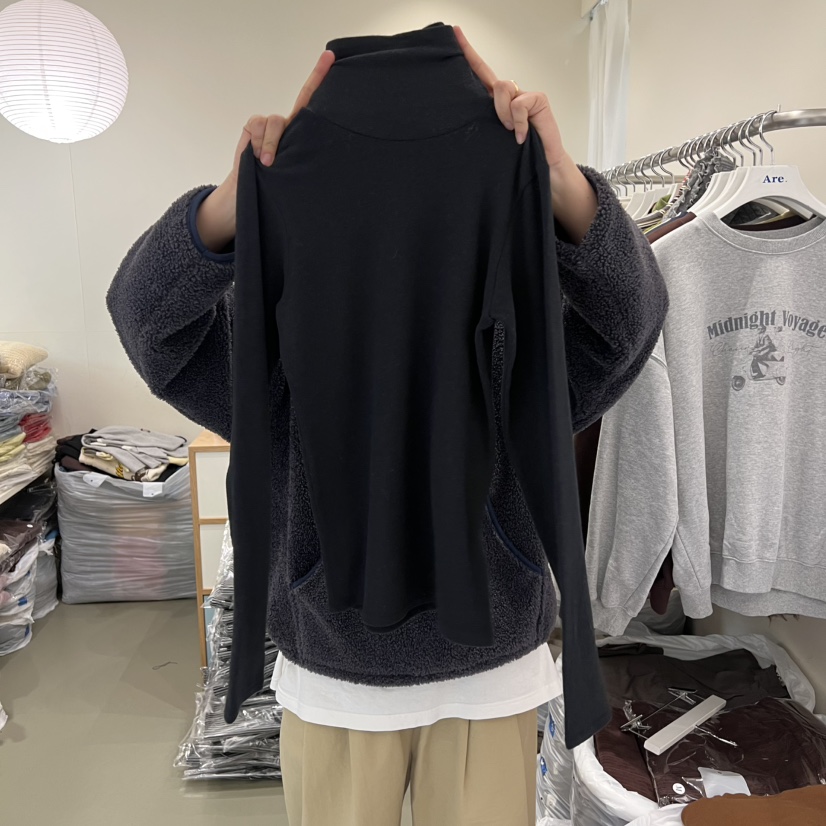 ARE韓國代購㊣女士新款真品時尚推薦人氣職業熱賣25秋冬長袖T恤ARE YOU/ARE長袖T恤圖色5