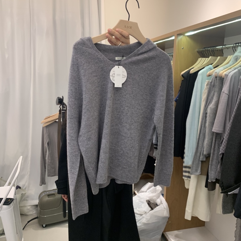 ALOT東大門㊣實拍女裝新款職業休閑時尚熱賣人氣推薦針織衫A LOT針織衫圖色2