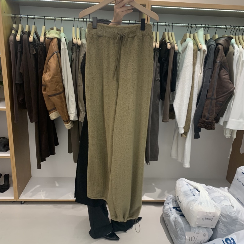 ALOT韓國代購㊣女士新品休閑25秋冬熱賣職業人氣推薦休閑褲A LOT休閑褲圖色2