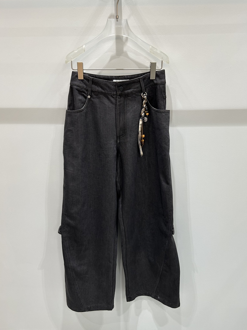 LOOKK東大門㊣直郵女士新款人氣真品職業推薦熱賣牛仔褲含飾品LOOKK牛仔褲