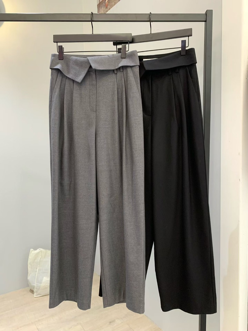 SOFTNESS韓國代購㊣女裝新款真品職業25秋冬人氣休閑褲羊毛Softness/Cosmic休閑褲圖色2左二色