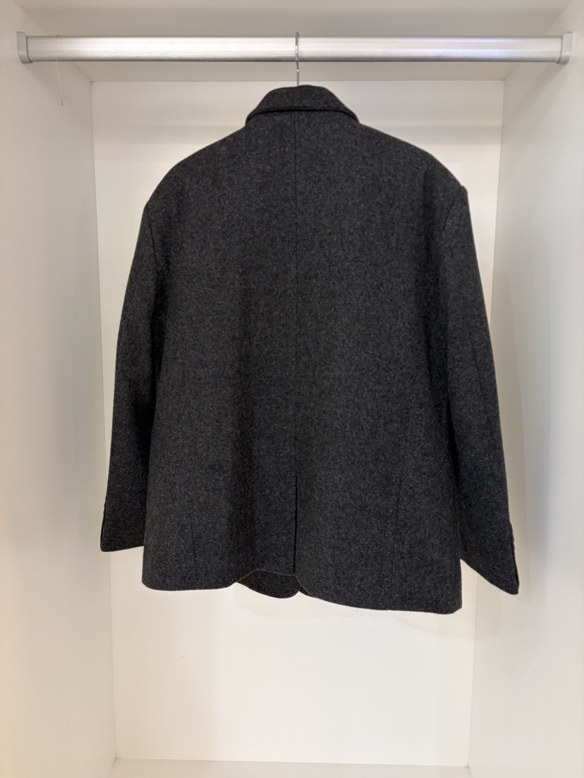 NORMAL東大門㊣代購女裝新款人氣職業時尚推薦25秋冬夾克羊毛NORMAL夾克