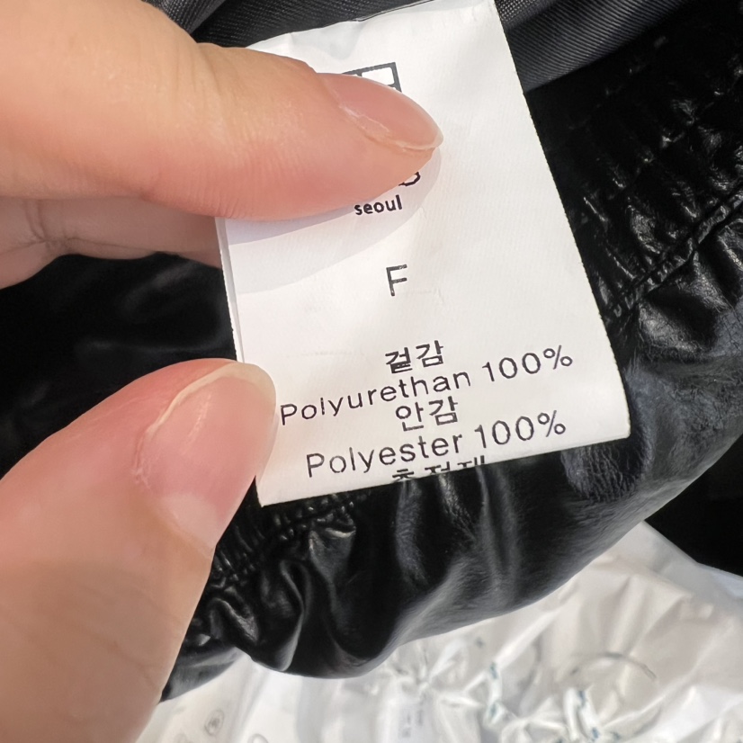 OUS/INCH-L東大門㊣代購女裝新品休閑短款羽絨服皮革鴨絨OUS/INCH短款羽絨服