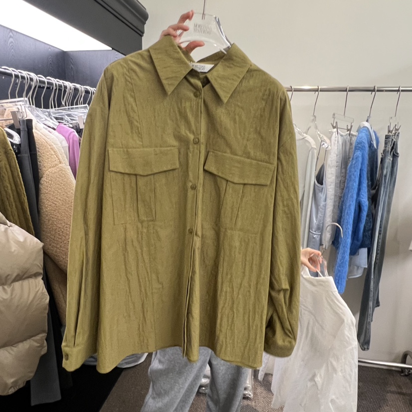 MORE THAN YESTERDAY/LOVE YOU SO MUCH東大門㊣實拍女裝新品職業襯衫蕾絲衫LYSM/MORE THAN YESTERDAY襯衫/蕾絲衫