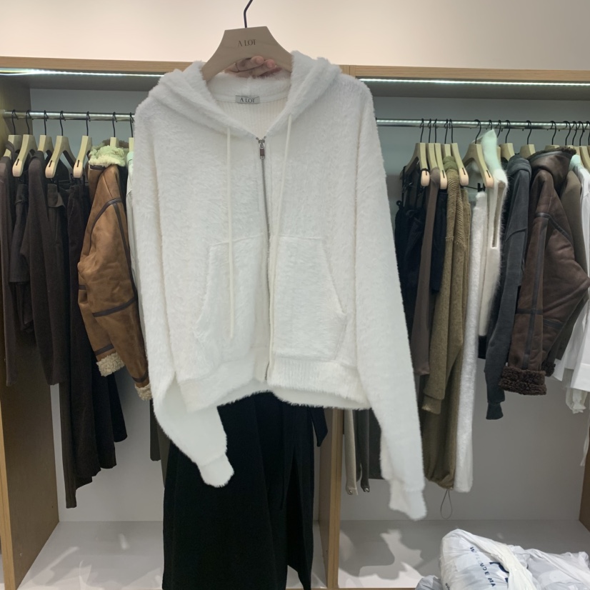 ALOT東大門㊣直郵女裝新品推薦時尚人氣休閑25秋冬衛衣兜帽A LOT衛衣