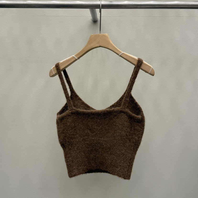 EOOB/LAMEREI韓國直郵㊣女士新款推薦休閑時尚吊帶背心羊駝EOOB/LAMEREI吊帶/背心