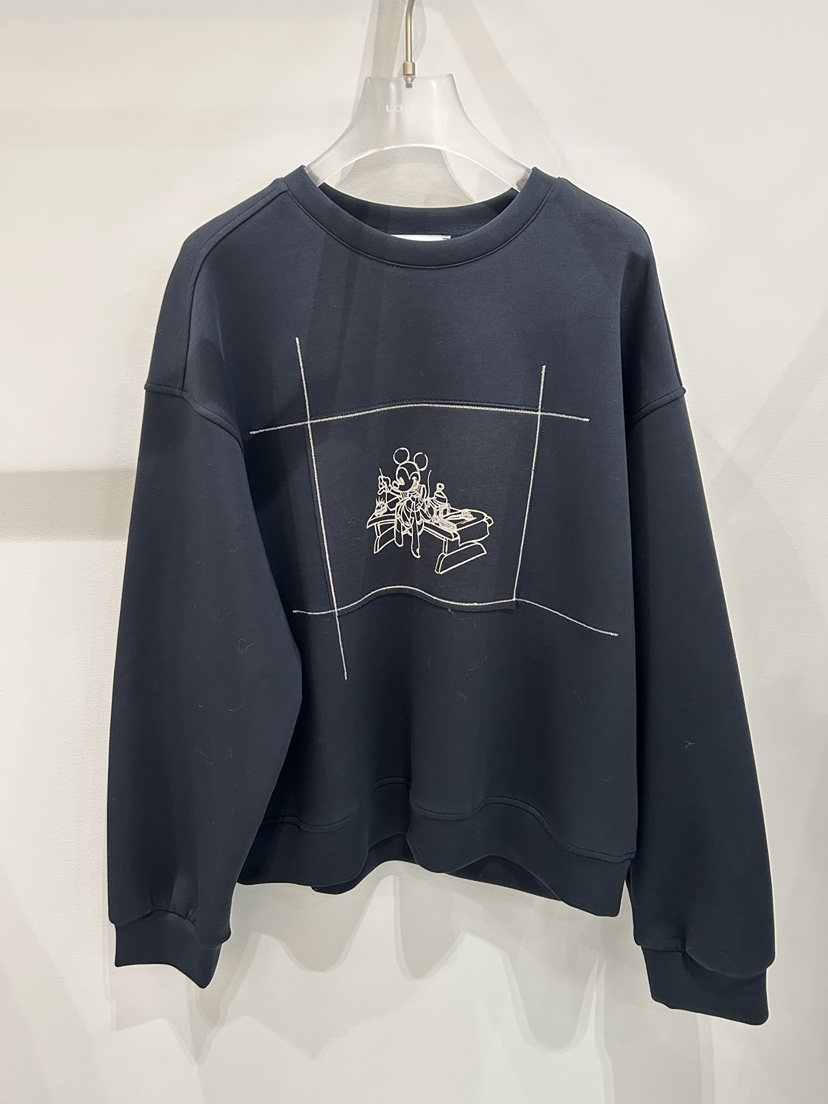 LOOKK韓國直郵㊣女裝新款25秋冬人氣熱賣休閑職業真品時尚衛衣LOOKK衛衣圖色2