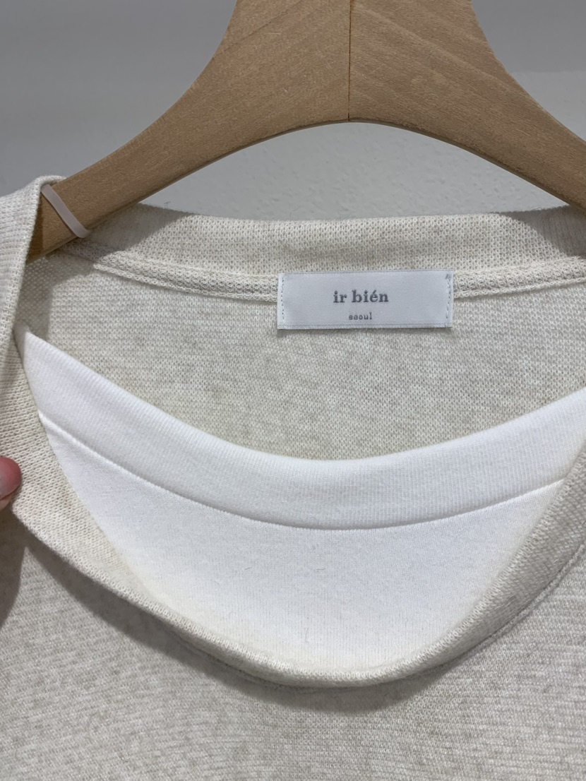 IR BIEN/BIENBIEN東大門㊣直郵女裝新品休閑熱賣衛衣假兩件IR BIEN/BIENBIEN衛衣