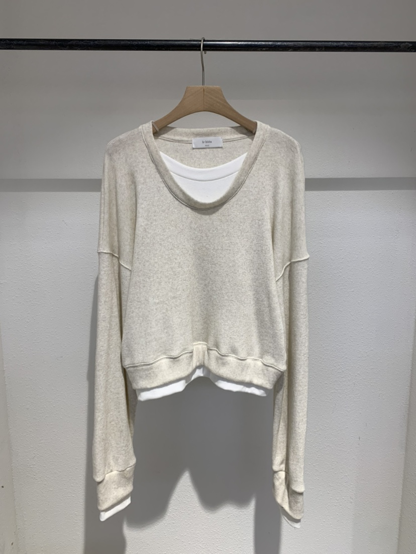 IR BIEN/BIENBIEN東大門㊣直郵女裝新品休閑熱賣衛衣假兩件IR BIEN/BIENBIEN衛衣