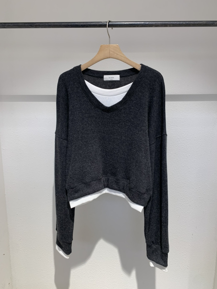 IR BIEN/BIENBIEN東大門㊣直郵女裝新品休閑熱賣衛衣假兩件IR BIEN/BIENBIEN衛衣圖色3