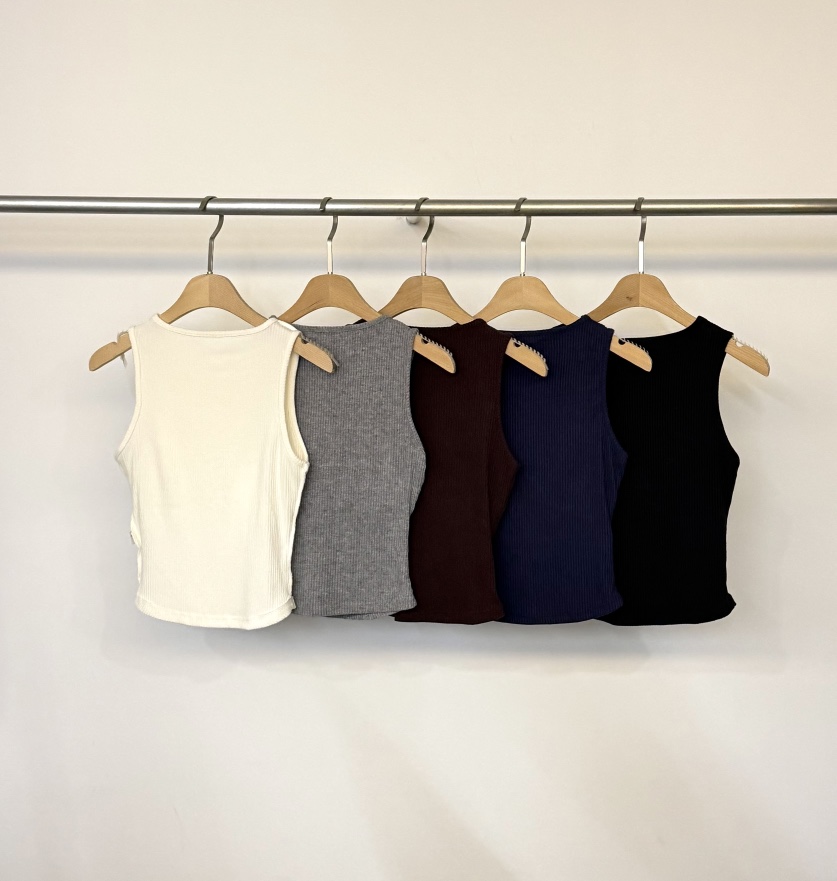 TWENTY FOUR SEVEN24-7韓國代購㊣女士新款推薦吊帶背心TEWNTY FOUR SEVEN24-7吊帶/背心