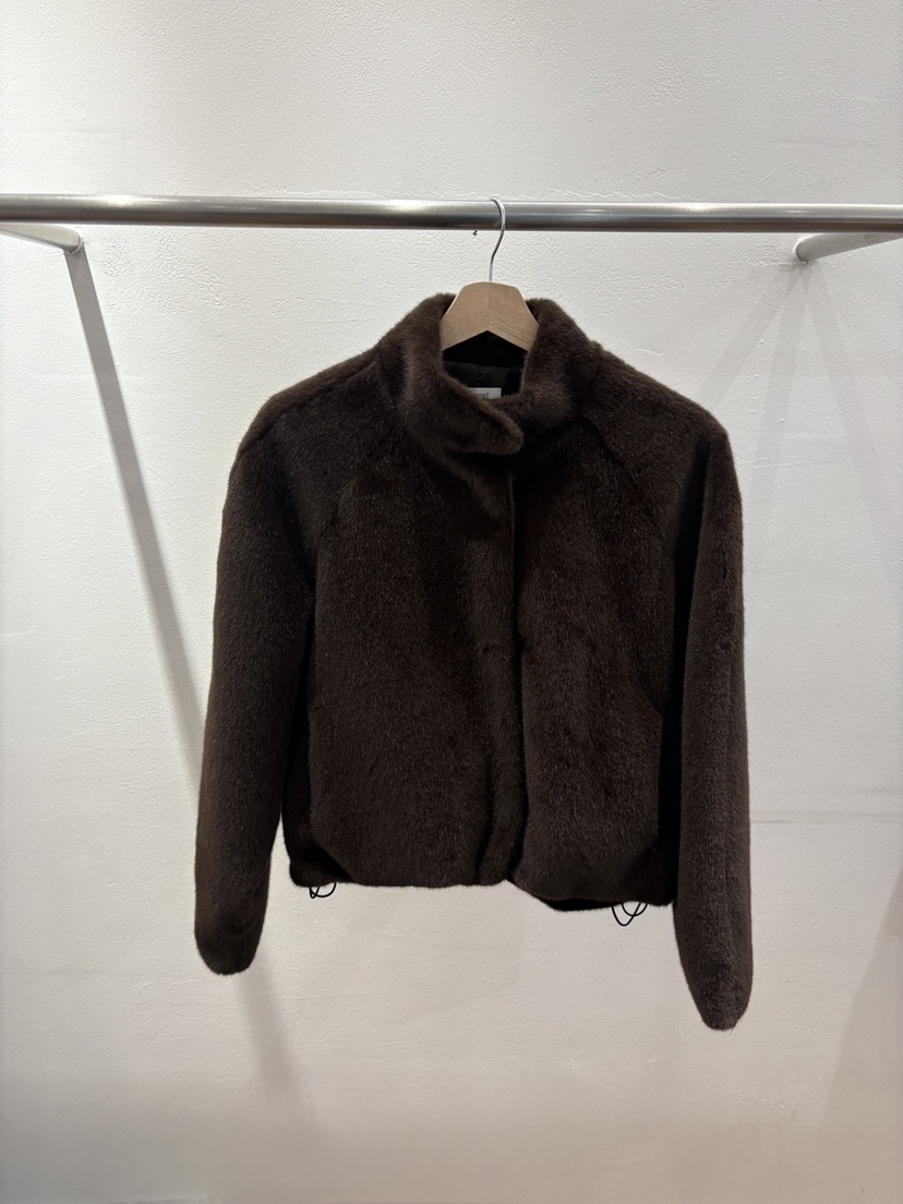 FL LANEL東大門㊣直郵女裝新品時尚職業真品熱賣25秋冬夾克貂皮FL LANEL夾克