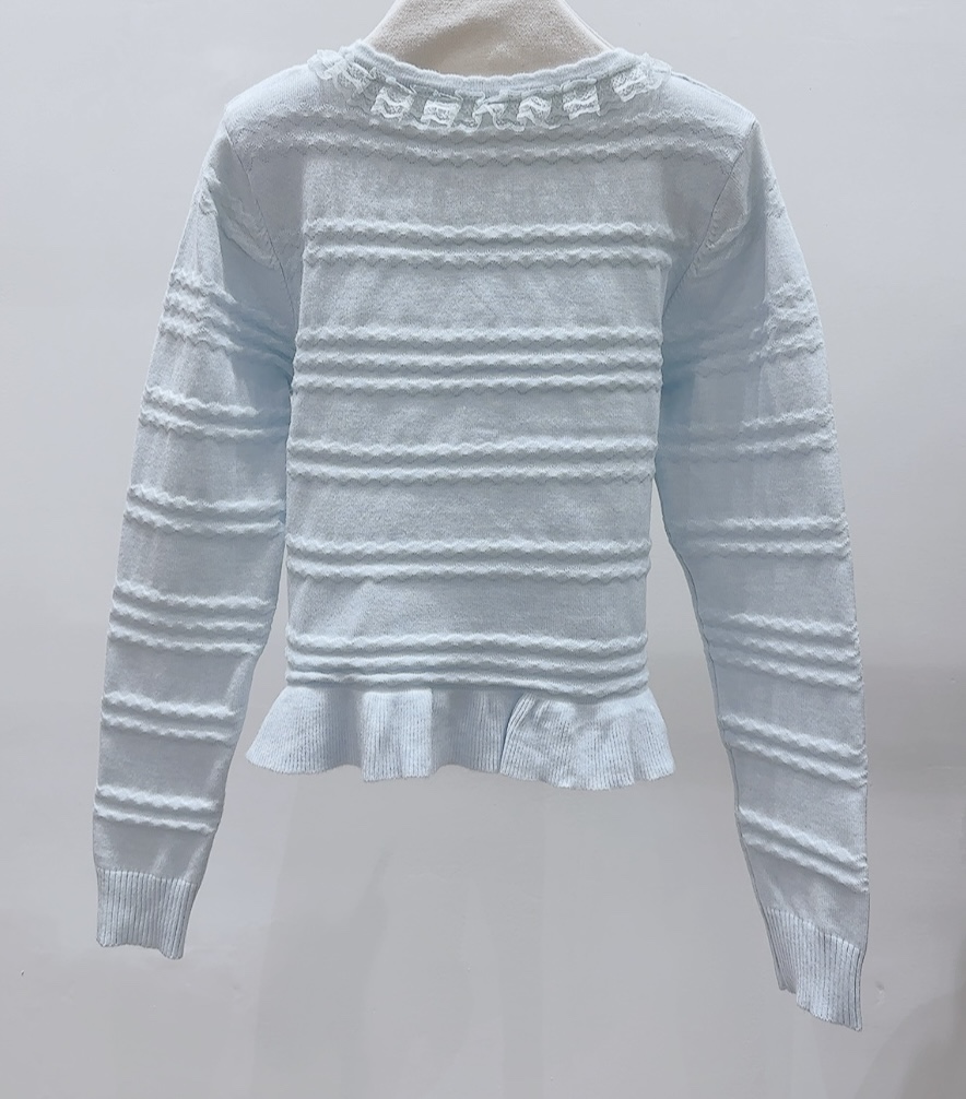 AWESOME-P東大門㊣直郵女士新品真品職業25秋冬針織衫開衫AWESOME-P針織衫