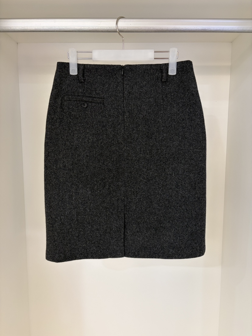 NORMAL東大門㊣實拍女裝新款25秋冬休閑時尚半身裙中短裙羊毛NORMAL半身裙/中短裙