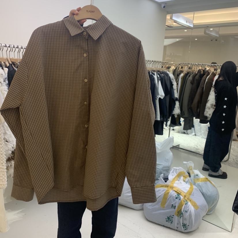 FLAUNT東大門㊣代購女士新款休閑熱賣人氣真品時尚襯衫蕾絲衫FLAUNT襯衫/蕾絲衫