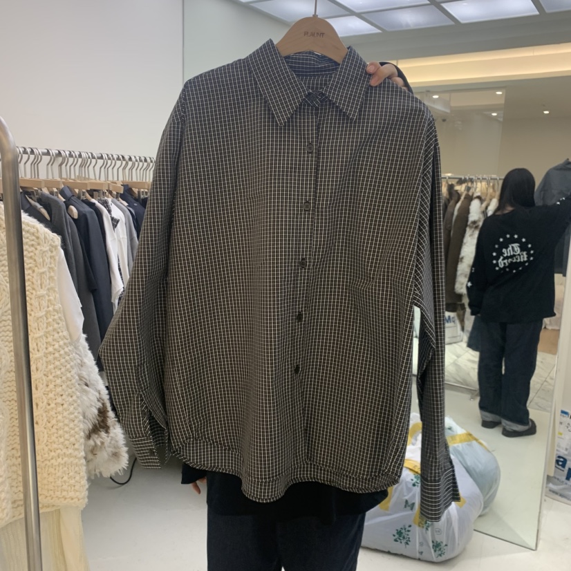 FLAUNT東大門㊣代購女士新款休閑熱賣人氣真品時尚襯衫蕾絲衫FLAUNT襯衫/蕾絲衫圖色3