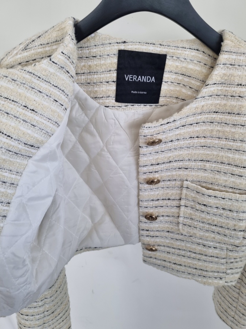 VERANDA東大門㊣實拍女裝新款休閑25秋冬時尚職業真品熱賣夾克VERANDA夾克