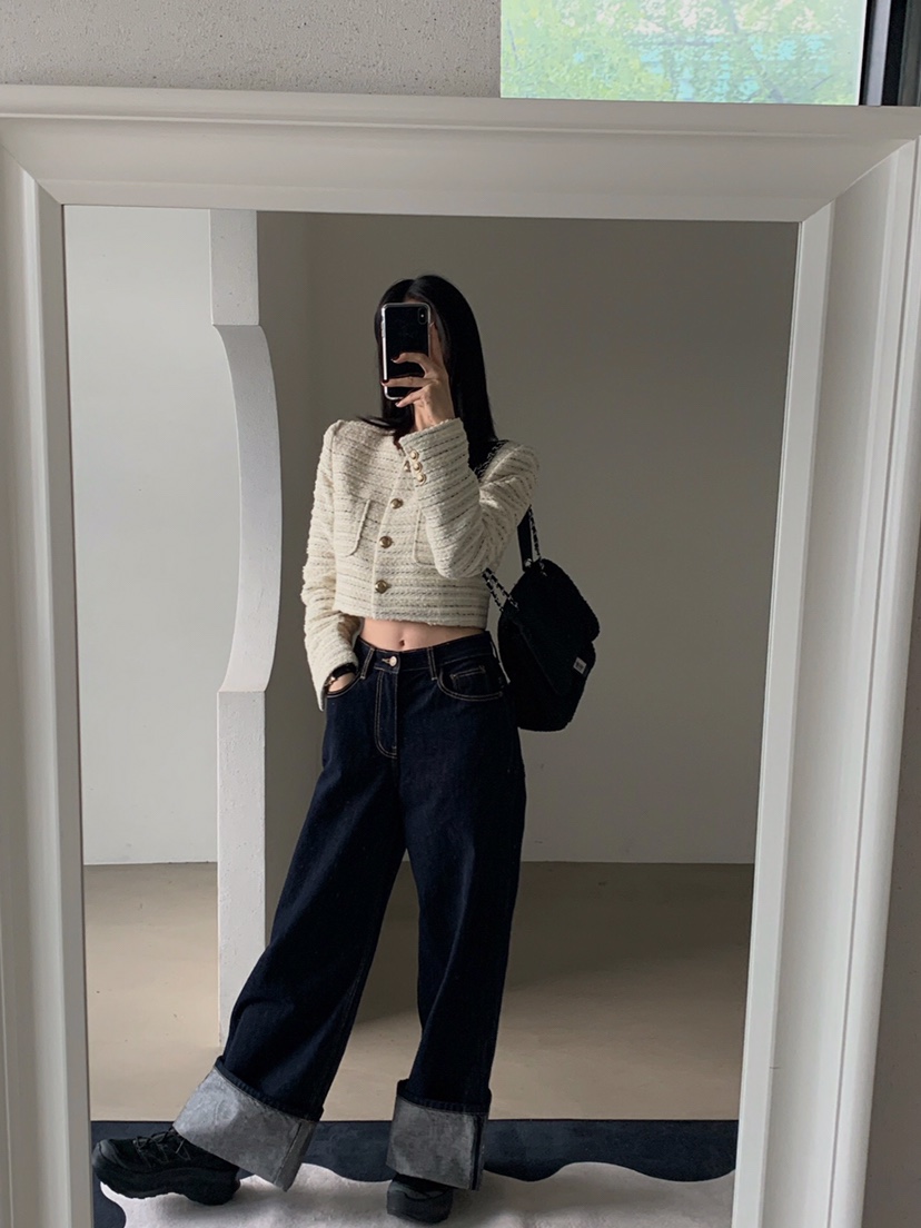 VERANDA東大門㊣實拍女裝新款休閑25秋冬時尚職業真品熱賣夾克VERANDA夾克