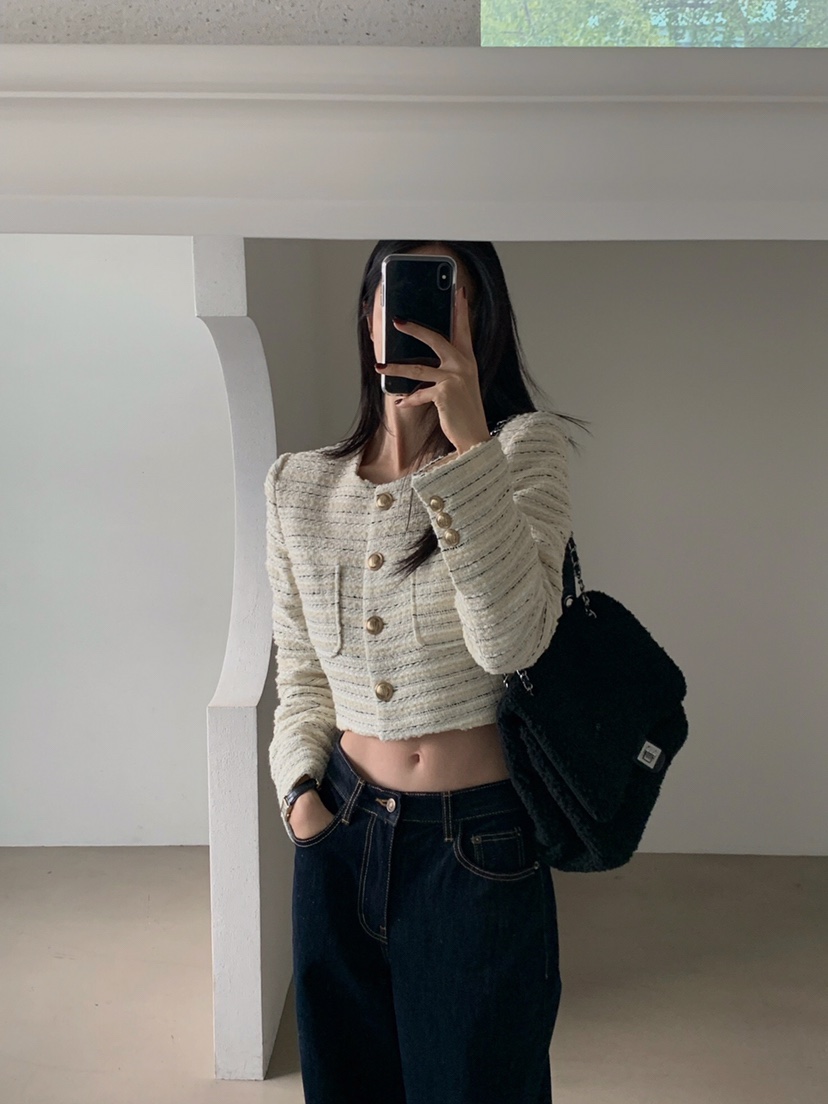 VERANDA東大門㊣實拍女裝新款休閑25秋冬時尚職業真品熱賣夾克VERANDA夾克