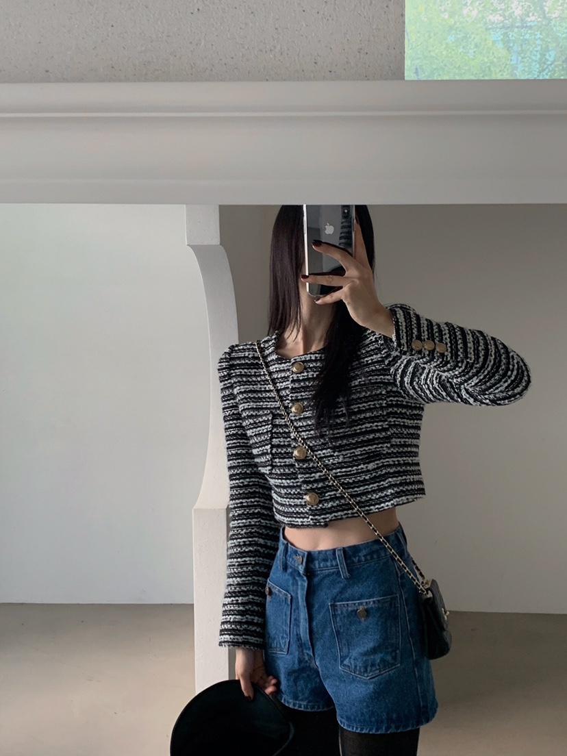 VERANDA東大門㊣實拍女裝新款休閑25秋冬時尚職業真品熱賣夾克VERANDA夾克