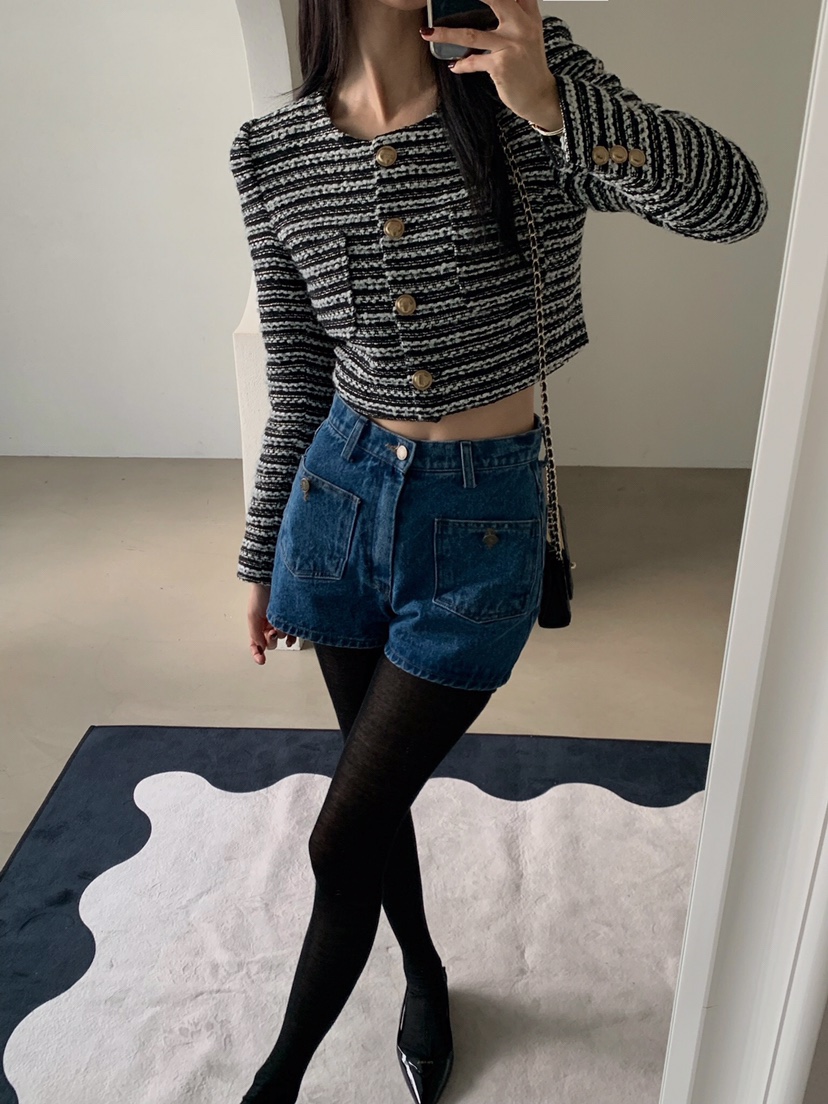 VERANDA東大門㊣實拍女裝新款休閑25秋冬時尚職業真品熱賣夾克VERANDA夾克