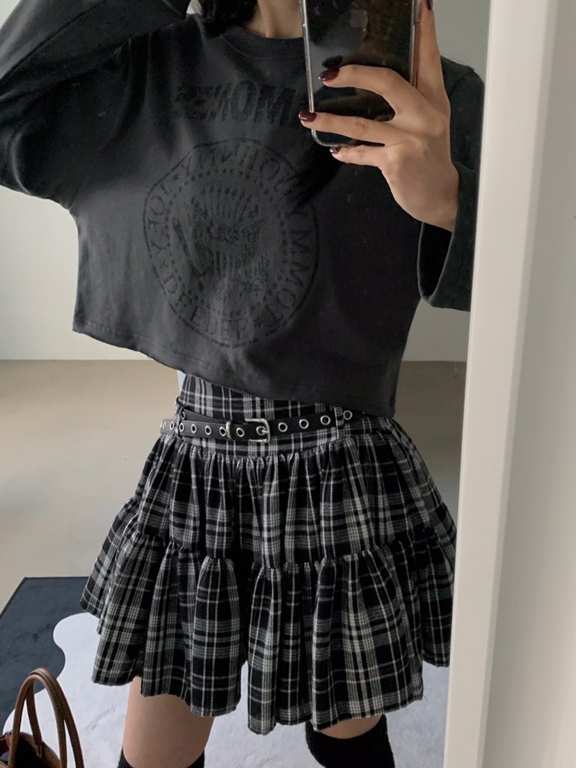 VERANDA東大門㊣代購女裝新款真品休閑25秋冬職業人氣長袖T恤VERANDA長袖T恤