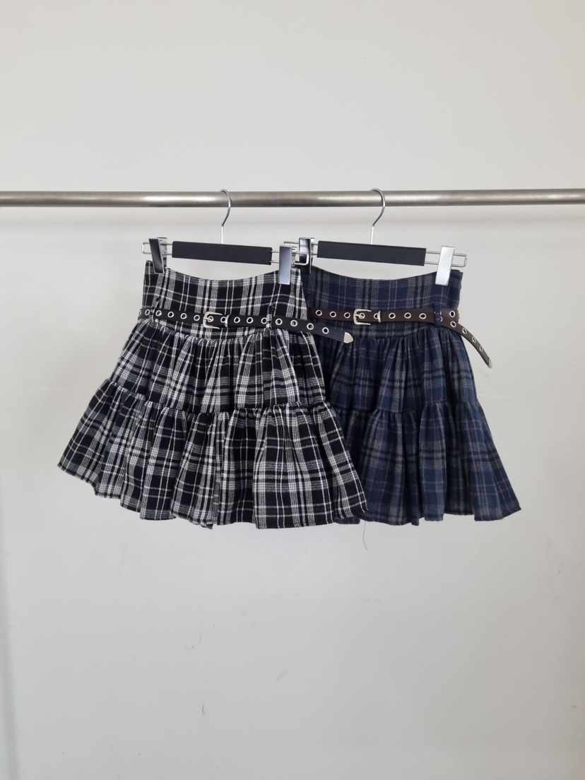 VERANDA東大門㊣直郵女士新款真品推薦25秋冬人氣短裙不含腰帶VERANDA短裙