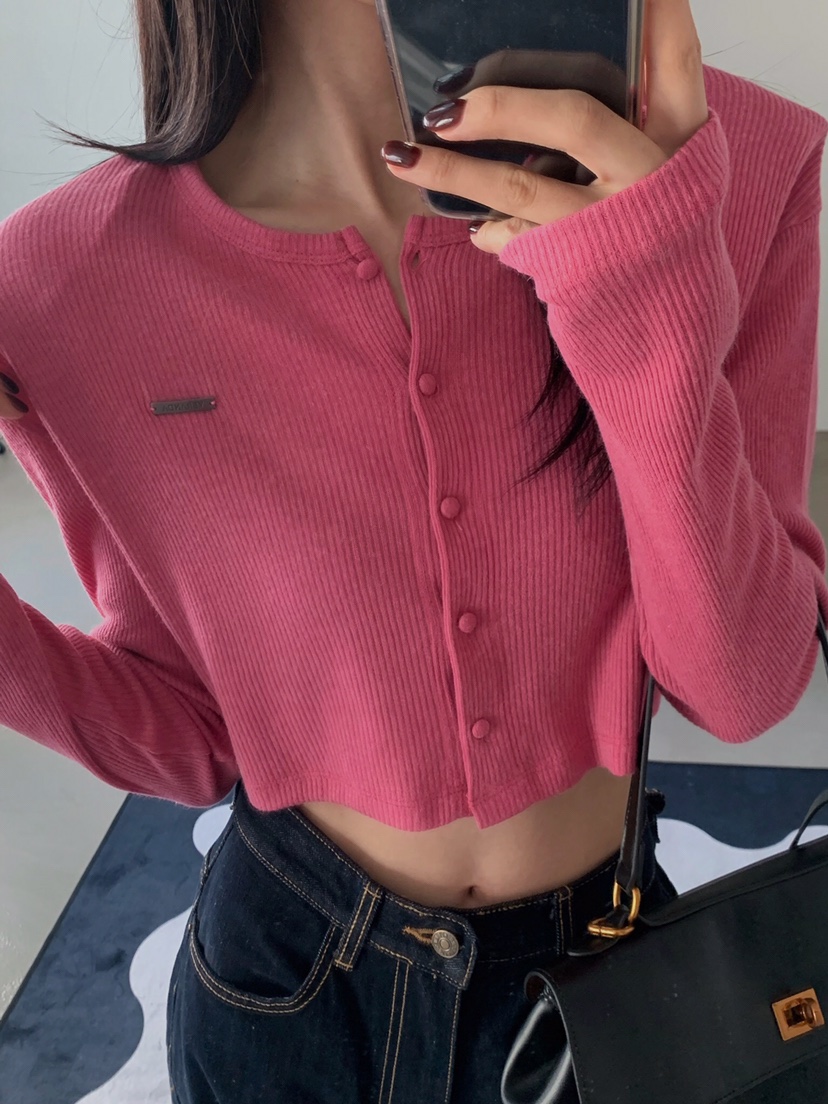 VERANDA韓國代購㊣女裝新品人氣職業25秋冬休閑針織衫安哥拉VERANDA針織衫