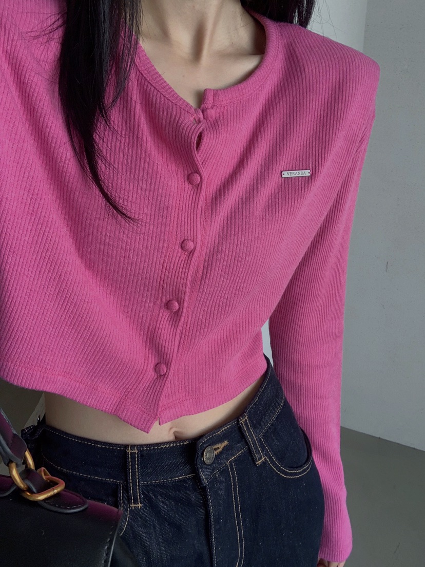 VERANDA韓國代購㊣女裝新品人氣職業25秋冬休閑針織衫安哥拉VERANDA針織衫