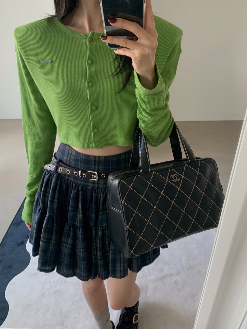 VERANDA韓國代購㊣女裝新品人氣職業25秋冬休閑針織衫安哥拉VERANDA針織衫