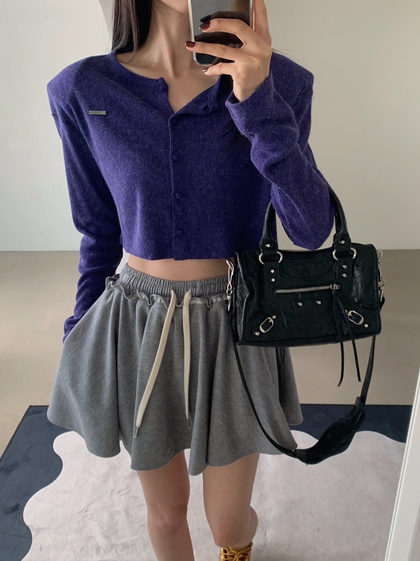 VERANDA韓國代購㊣女裝新品人氣職業25秋冬休閑針織衫安哥拉VERANDA針織衫