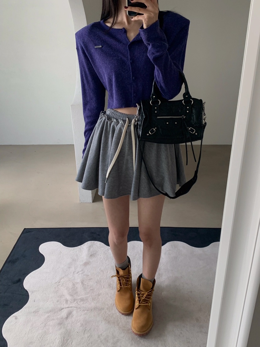 VERANDA韓國代購㊣女裝新品人氣職業25秋冬休閑針織衫安哥拉VERANDA針織衫