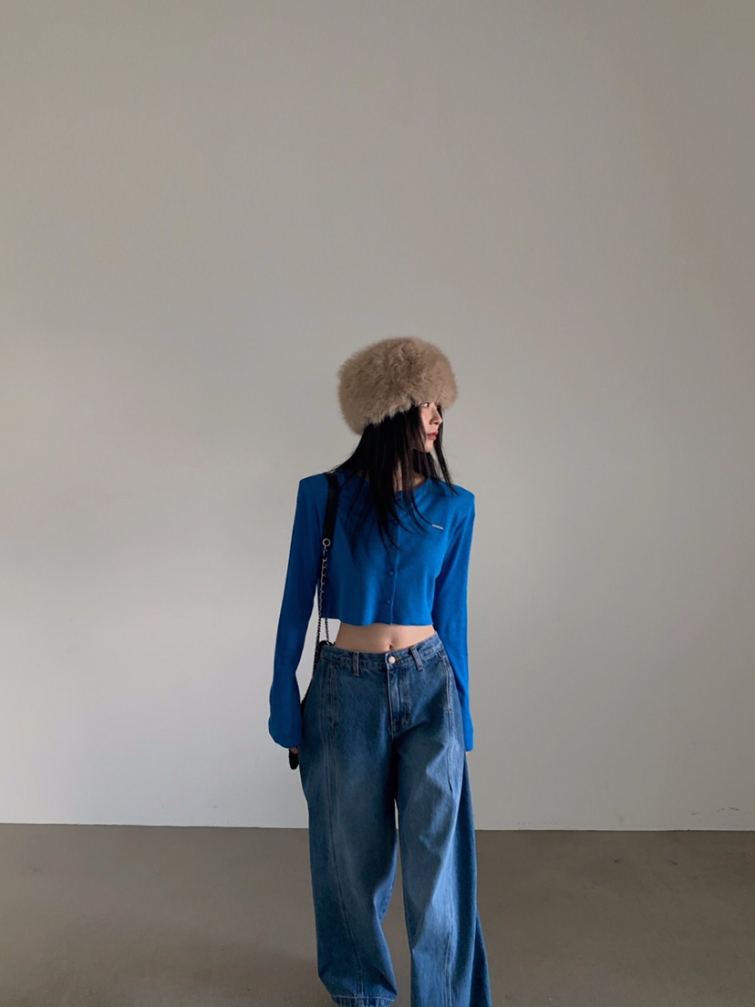 VERANDA韓國代購㊣女裝新品人氣職業25秋冬休閑針織衫安哥拉VERANDA針織衫