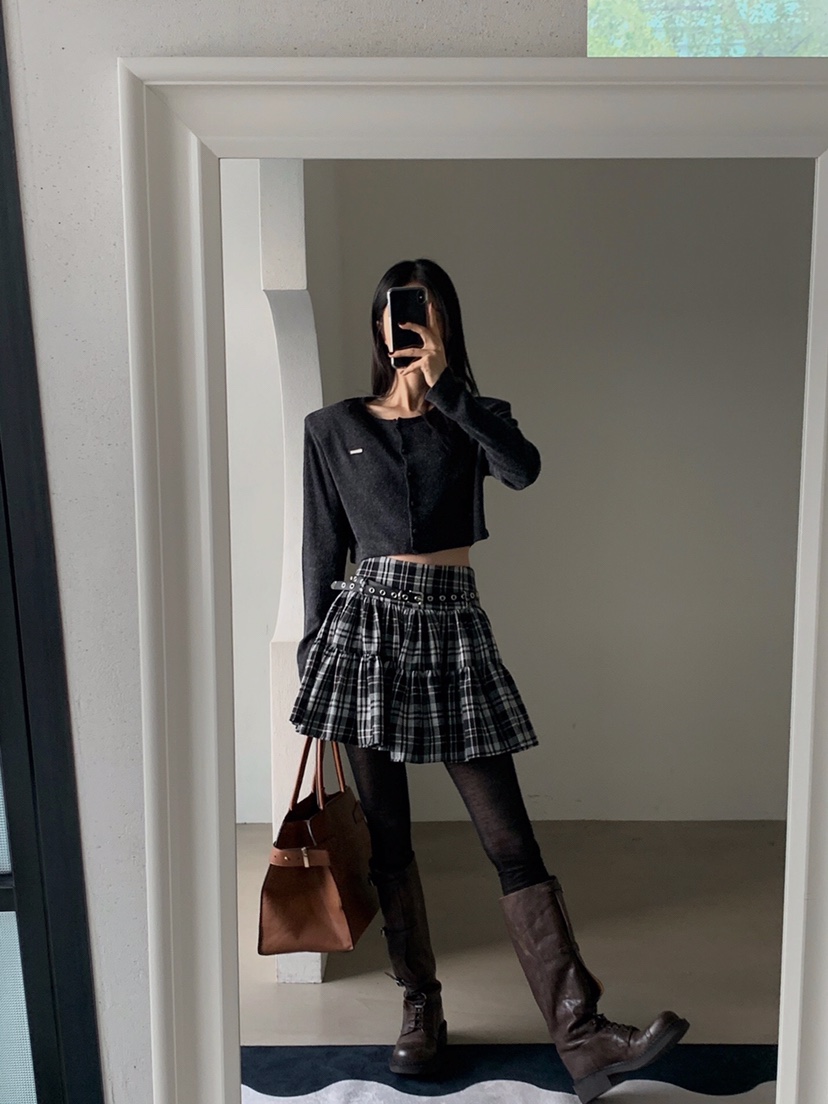 VERANDA韓國代購㊣女裝新品人氣職業25秋冬休閑針織衫安哥拉VERANDA針織衫